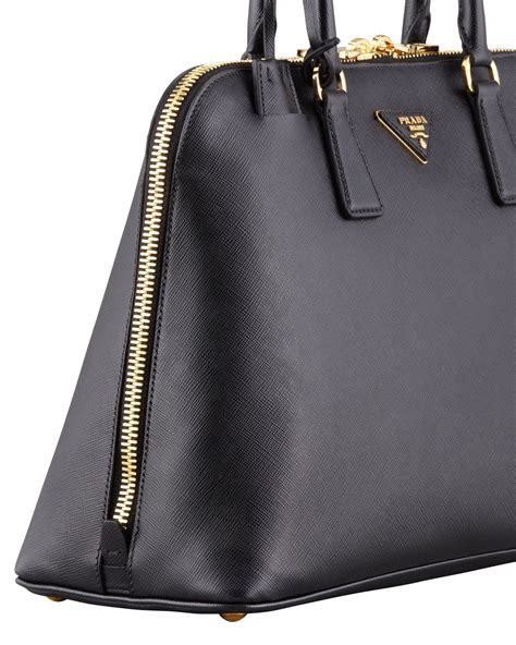 prada saffiano promenade handbag nero|Prada adjustable shoulder handbags.